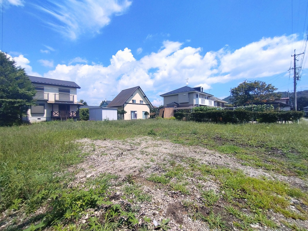 （成沢）軽井沢町大字軽井沢　土地