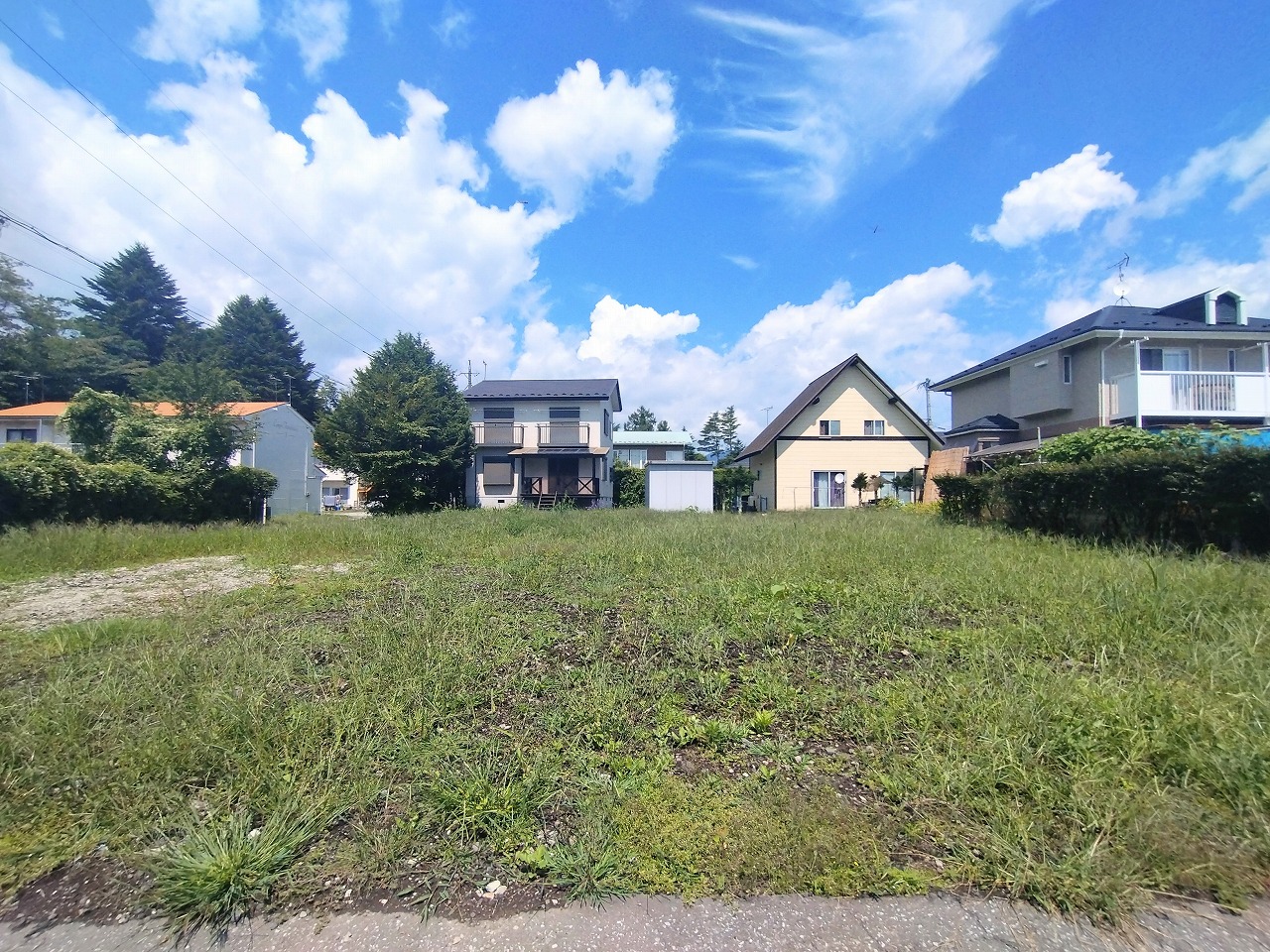 （成沢）軽井沢町大字軽井沢　土地