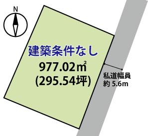 （レイクニュータウン）軽井沢町大字発地　土地